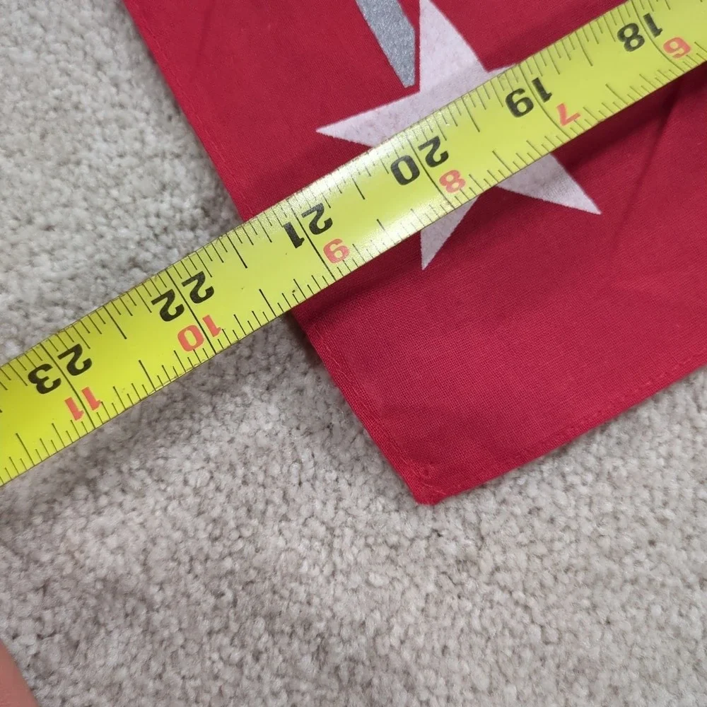 Brooks & Dunn Vintage Concert Bandana Handkerchief Scarf Red Freedom America 250